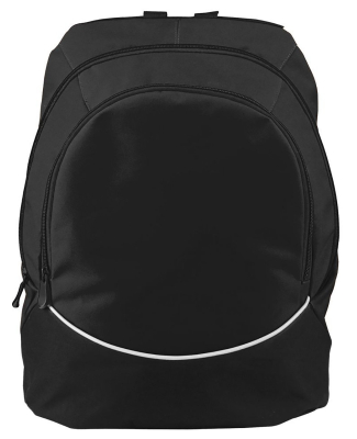 Augusta Sportswear 1915 Tri-Color Backpack in Black/ blk/ wht