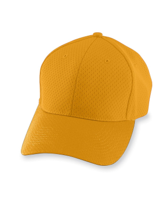 Augusta Sportswear 6236 Youth Athletic Mesh Cap in Gold