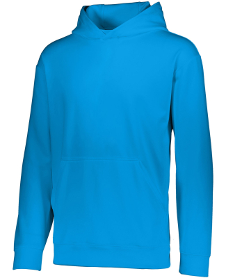 Augusta Sportswear 5506 Youth Wicking Fleece Hoode in Power blue