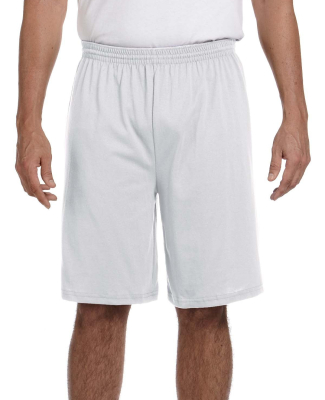 Augusta Sportswear 915 Longer Length Jersey Short in Ash