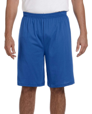 Augusta Sportswear 915 Longer Length Jersey Short in Royal