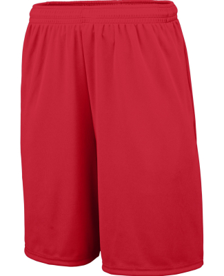 Augusta Sportswear 1429 Youth Training Short with  in Red