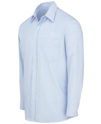 SS36 Dickies Long Sleeve Button Down Oxford  in Light blue