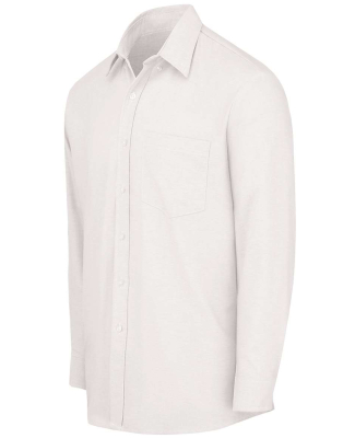 SS36 Dickies Long Sleeve Button Down Oxford  in White