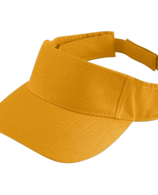 Augusta Sportswear 6226 Youth Sport Twill Visor in Gold