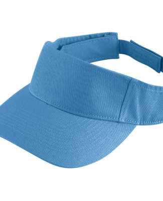 Augusta Sportswear 6226 Youth Sport Twill Visor in Columbia blue