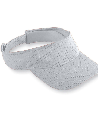 Augusta Sportswear 6227 Athletic Mesh Visor in Silver grey