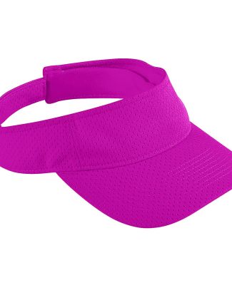 Augusta Sportswear 6227 Athletic Mesh Visor in Power pink