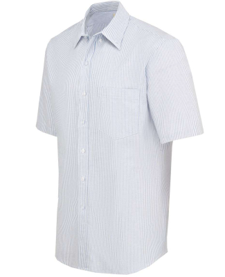 SS46 Dickies Short Sleeve Button Down Oxford  in Blue stripe