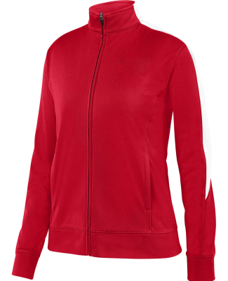 Augusta Sportswear 4397 Ladies Medalist Jacket 2.0 in Red/ white