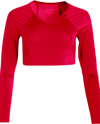 Augusta Sportswear 9012 Women's V-Neck Liner in Red