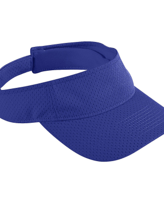 Augusta Sportswear 6228 Youth Athletic Mesh Visor in Purple