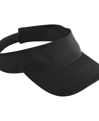 Augusta Sportswear 6228 Youth Athletic Mesh Visor in Black