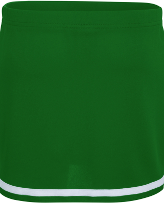 Augusta Sportswear 9125 Women's Energy Skirt in Dark green/white