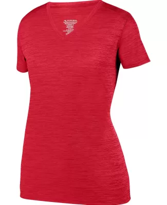Augusta Sportswear 2902 Ladies Shadow Tonal Heathe RED