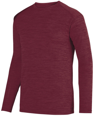 Augusta Sportswear 2903 Shadow Tonal Heather Long  in Maroon