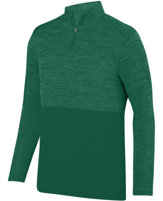 Augusta Sportswear 2908 Shadow Tonal Heather Quart in Dark green