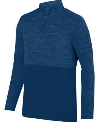 Augusta Sportswear 2908 Shadow Tonal Heather Quart in Navy