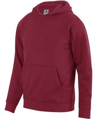 Augusta Sportswear 5415 Youth 60/40 Fleece Hoodie in Cardinal