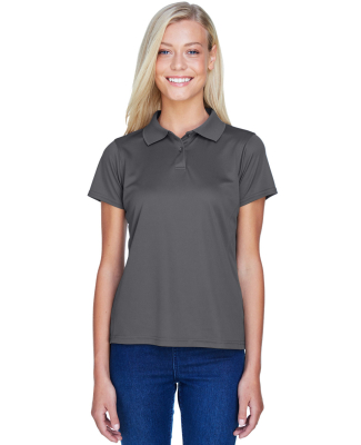 Harriton M315W Ladies' 4 oz. Polytech Polo in Charcoal