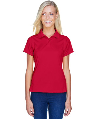 Harriton M315W Ladies' 4 oz. Polytech Polo in Red