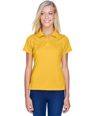 Harriton M315W Ladies' 4 oz. Polytech Polo in Gold