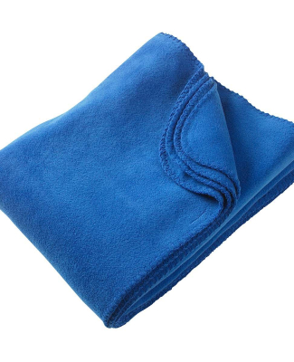 Harriton M999 12.7 oz. Fleece Blanket in True royal