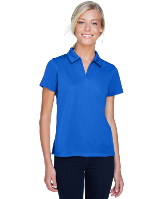 Harriton M353W Ladies' Double Mesh Polo in True royal