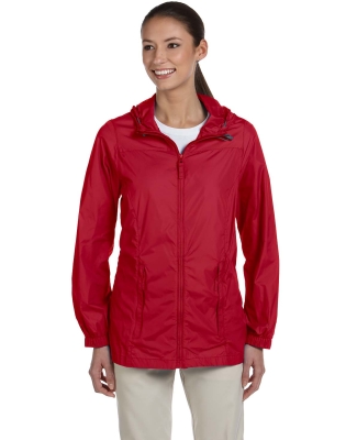 Harriton M765W Ladies' Essential Rainwear RED