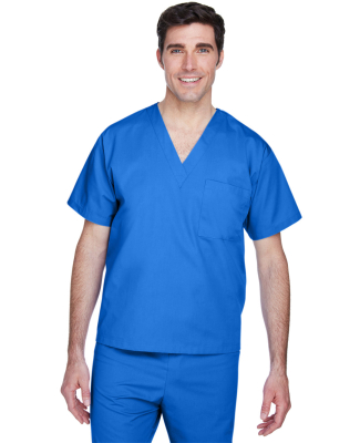 Harriton M897 Adult Restore 4.9 oz. Scrub Top in True royal