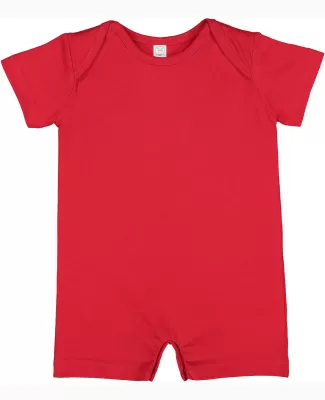 Rabbit Skins 4486 Infant Premium Jersey T-Romper in Red