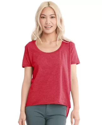 Next Level Apparel 5030 Women's Festival Droptail  in Red