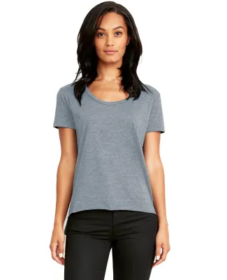 Next Level Apparel 5030 Women's Festival Droptail  in Stonewash denim