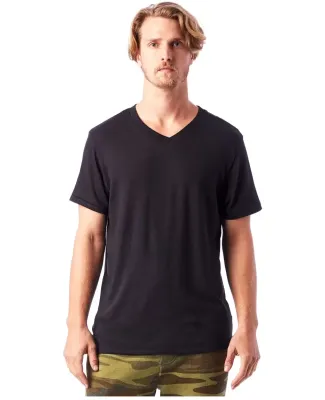 Alternative Apparel 5101 Men's Keeper V-Neck BLACK