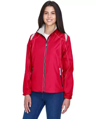 North End 78076 Ladies' Endurance Lightweight Colo OLYMPIC RED