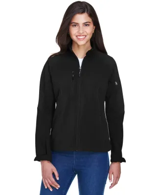 North End 78077 Ladies' Compass Colorblock Three-L BLACK