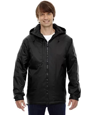 North End 88137 Men's Insulated Jacket BLACK