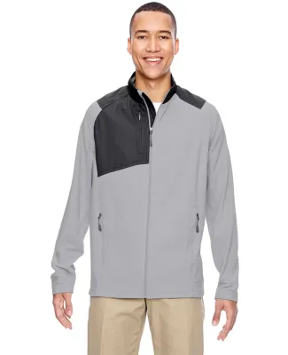 North End 88215 Men's Excursion Trail Fabric-Block SILVER