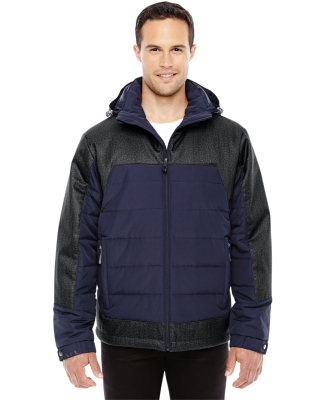 North End 88232 Men's Excursion Meridian Insulated NAVY/ DK GRP HT