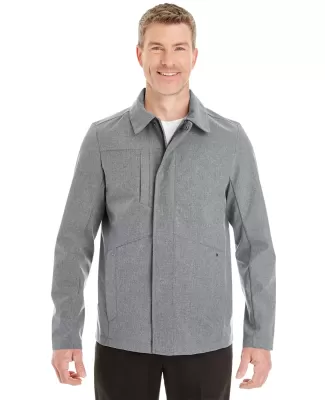 North End NE705 Men's Edge Soft Shell Jacket with  CITY GREY
