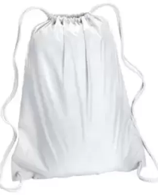 8882 Liberty Bags® Large Drawstring Backpack WHITE