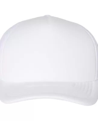 Yupoong-Flex Fit 6320 Foam Trucker Cap with Curved WHITE