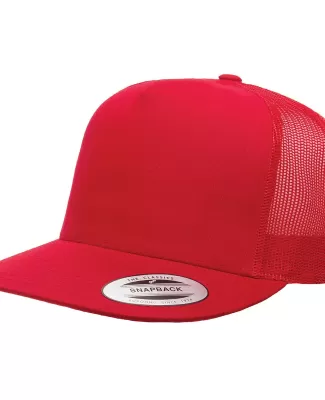 Yupoong-Flex Fit 6006 Five-Panel Classic Trucker C RED