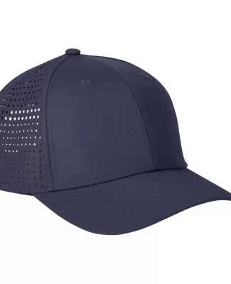 Big Accessories BA537 Performance Perforated Cap in Navy