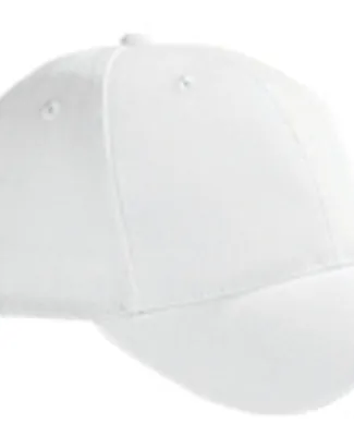 BX002 Big Accessories 6-Panel Brushed Twill Struct in White