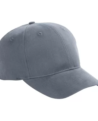 BX002 Big Accessories 6-Panel Brushed Twill Struct in Steel grey