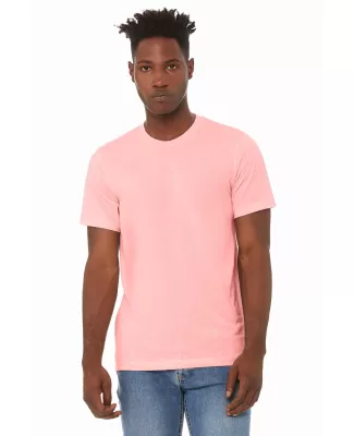 BELLA+CANVAS 3413 Unisex Howard Tri-blend T-shirt in Pink triblend