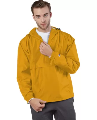 Champion Clothing CO200 Packable Jacket in Gold