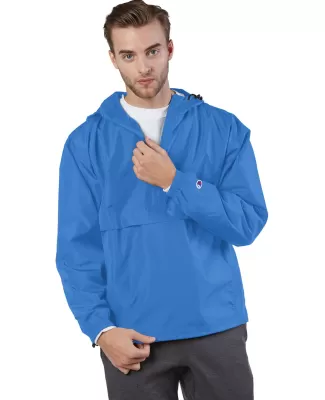 Champion Clothing CO200 Packable Jacket in Athletic royal
