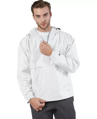 Champion Clothing CO200 Packable Jacket in White